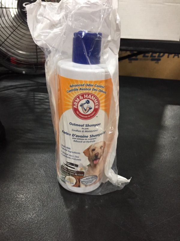 Photo 2 of Arm & Hammer for Pets Soothing Oatmeal Pet Shampoo, Vanilla Coconut-Moisturizing Dog Shampoo from Arm and Hammer-Shampoo for Pets, Dog Shampoo for Smelly Dogs, Dog Oatmeal Shampoo 16 Ounce - 1 Count