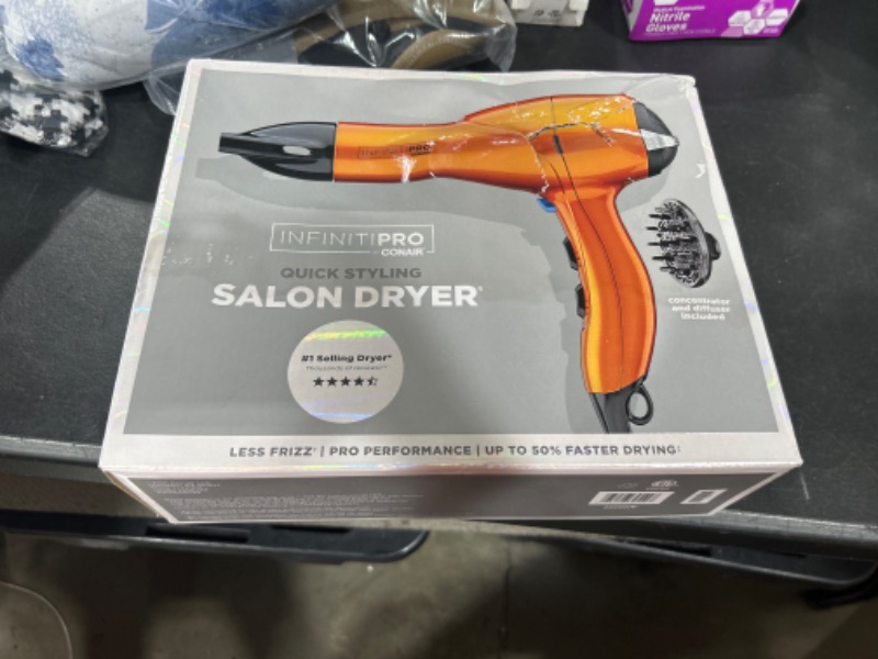 Photo 2 of Conair AC Motor Hair Dryer - Orange