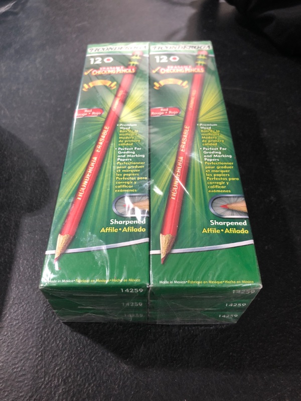 Photo 2 of 6 x 12 Pack Dixon Ticonderoga #2 Pencils PRE-Sharpened (72 Pencils)

