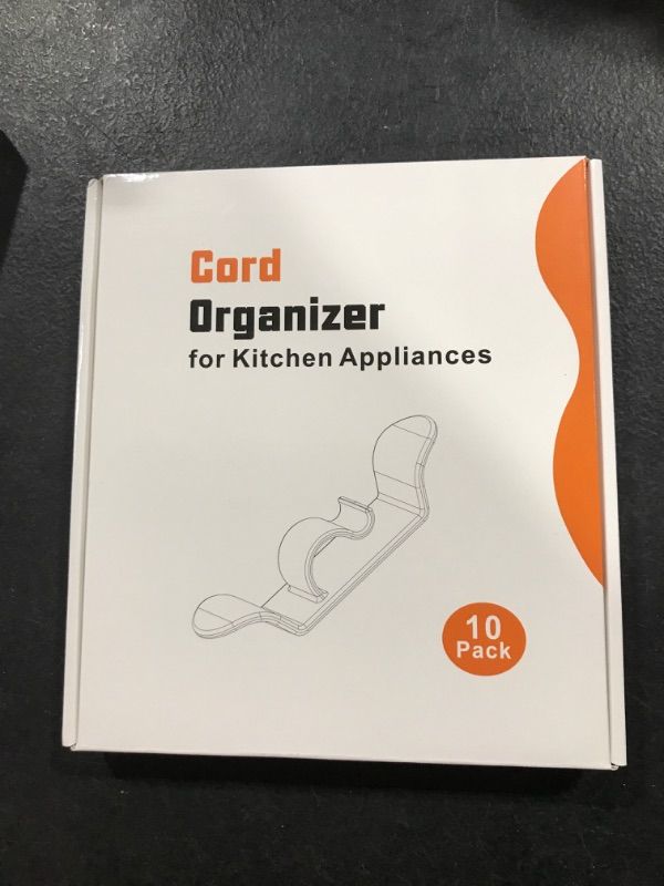 Photo 1 of 10 PCS Cord Organizer for Kitchen Appliances, New Upgraded Cord Organizer Cord Winder Cord Wrapper Cord Keeper Cord Holder Stick on Coffee Maker, Air Fryer, Pressure Cooker, Mixer, Toaster
