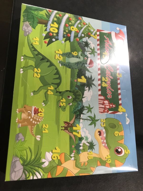 Photo 2 of Advent Calendar 2022 Christmas Gifts - 24 Days Countdown to Christmas Advent Calendar for Kids with Dinosaur Toy Figures, Christmas Gifts for Boys Girls 3-10, Christmas Party Favors/New Year Gifts