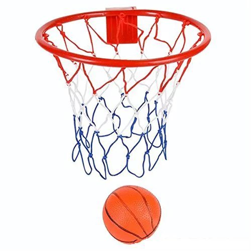 Photo 1 of 8-Inch Over The Door Basketball Hoop - With mini Ball Set Or On The Wall Fun Sports Game - Great for Kids, Teens And Adults - By Kidsco