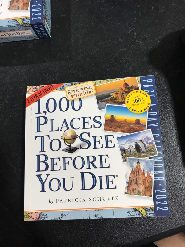 Photo 2 of 1,000 Places to See Before You Die Page-A-Day Calendar 2022: A Year of Travel