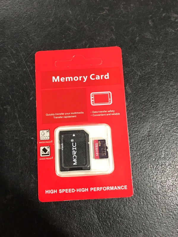 Photo 1 of 512GB Micro SD Card High Speed MicroSD Class 10 Memory Card for Nintendo Switch,Smartphones,Action Cameras,Tablets and Drone