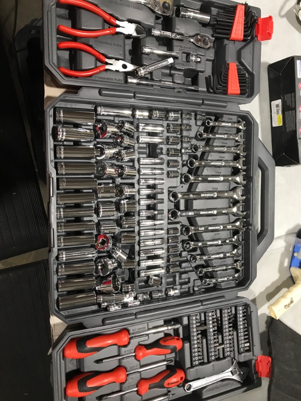 Photo 1 of CRESCENT - Mechanics Tool Set, 180Pc (CTK180)