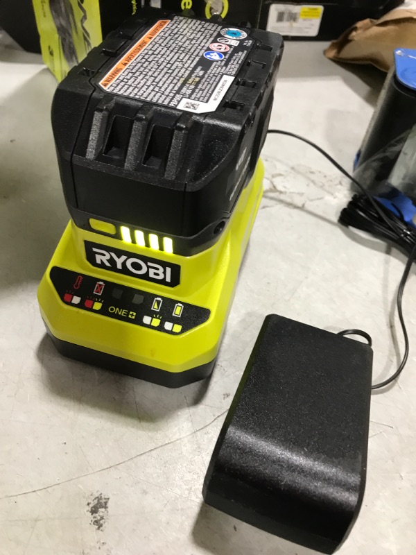 Photo 1 of generic1 Ryobi ONE+ 18V Lithium-Ion 4.0 Ah Battery and Charger 