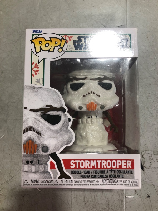 Photo 2 of Funko Pop! Star Wars Holiday: Stormtrooper Snowman