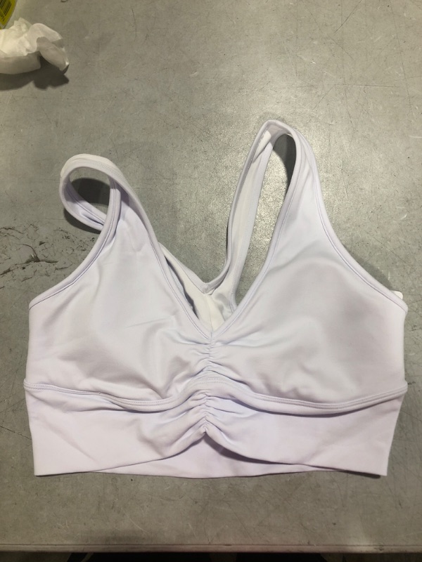 Photo 2 of Alo Yoga Women's Wild Thing Bra Medium White