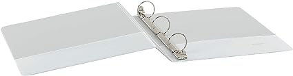 Photo 1 of Cardinal 1 Inch 3 Ring Binder, Round Ring, White, 3 Pack
