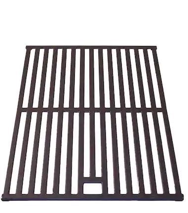 Photo 1 of 17.17 in. x 11.18 in. Cast Iron Cooking Grid with Hole
