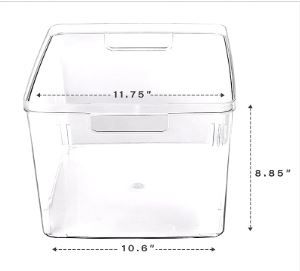 Photo 1 of  Plastic Storage Bin Large