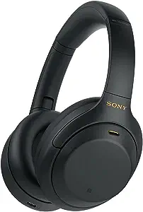 Photo 1 of Sony WH-1000XM4 Wireless Premium Noise Canceling Overhead Headphones with Mic for Phone-Call and Alexa Voice Control, Black WH1000XM4
