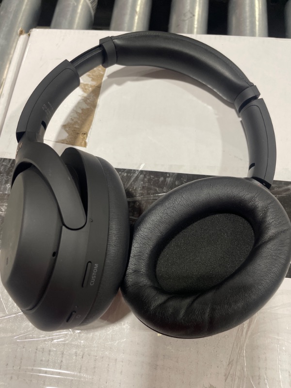 Photo 2 of Sony WH-1000XM4 Wireless Premium Noise Canceling Overhead Headphones with Mic for Phone-Call and Alexa Voice Control, Black WH1000XM4
