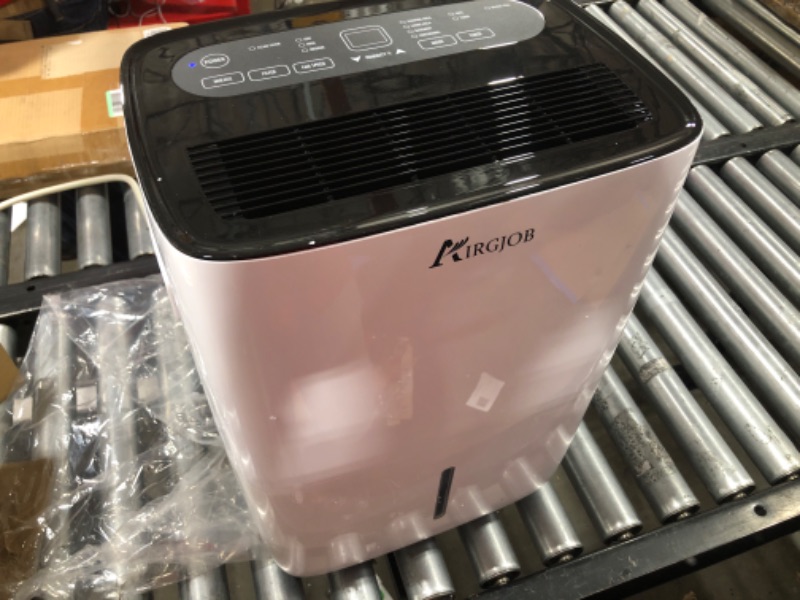 Photo 2 of 35-Pint Dehumidifier for Basement and Large Room - 2000 Sq. Ft. Quiet Dehumidifier for Medium to Large Capacity Room Home Bathroom Basements - Auto Continuous Drain Remove Moisture