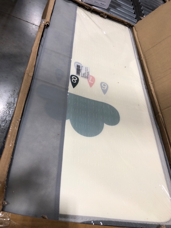 Photo 1 of Baby Play Mat 79" X 71",Reversible Waterproof Foldable Foam Floor Playmat for Kids Toddlers, Extra Large Anti- Slip Baby Crawling Mat Tear Proof Xpe Abc