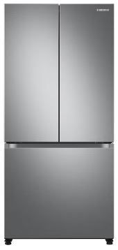 Photo 1 of Samsung 17.5-cu ft Counter-depth Smart French Door Refrigerator with Ice Maker (Fingerprint Resistant Stainless Steel) ENERGY STAR