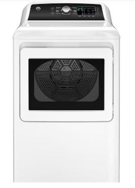 Photo 1 of GE 7.4-cu ft Electric Dryer (White)