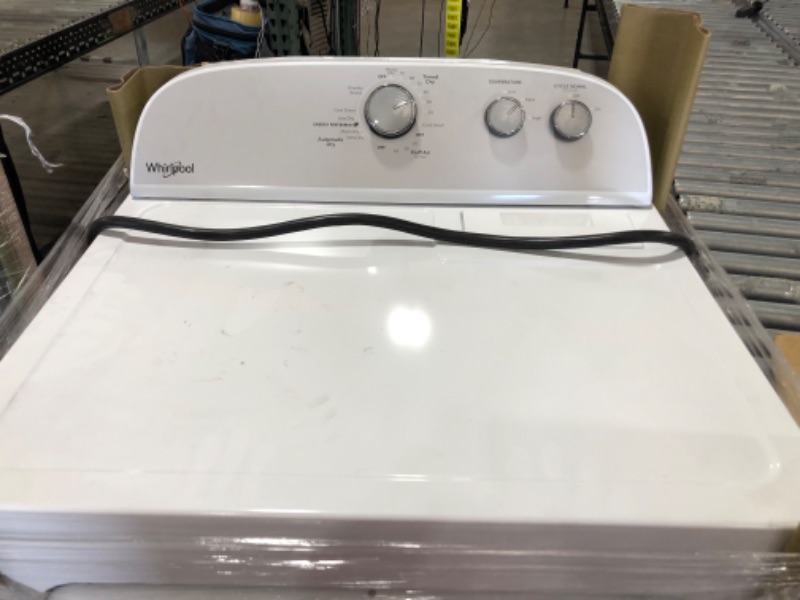 Photo 3 of Whirlpool 7-cu ft Electric Dryer (White)