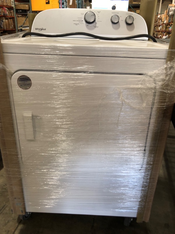 Photo 2 of Whirlpool 7-cu ft Electric Dryer (White)