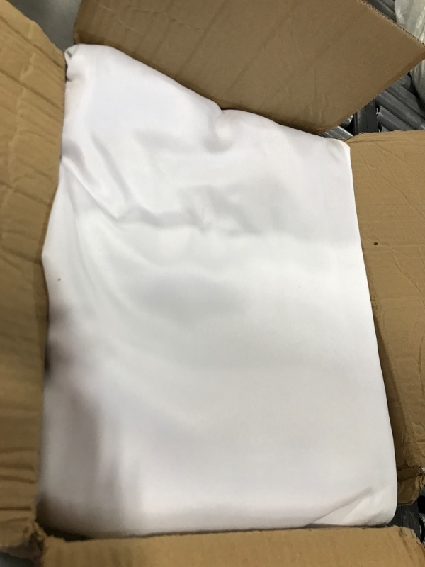 Photo 2 of Fitable White Table Clothes for Rectangle Tables, 6 Pack - 90 x 156 Inches - Reusable and Elegant Tablecloths, Polyester Fabric Table Covers for Wedding, Party, Banquet, Formal Events
