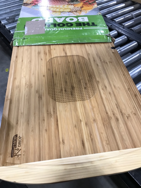 Photo 2 of 30x20 Bamboo Extra Large Cutting Board- Use as a Charcuterie Board, Butcher Block, Over Sink Cutting Board, Brisket Cutting Board, Rv Stove Top Cover, Noodle Board Stove Cover, Meat Cutting Board