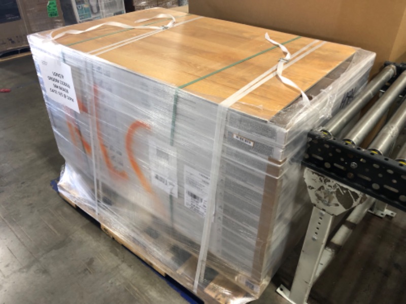 Photo 1 of PALLET OF 44 CASES, TrafficMaster Saratoga Hickory 7 mm T x 7.6 in. W Laminate Wood Flooring (24.2 sqft/case) ~1064 SQ. FT. TOTAL