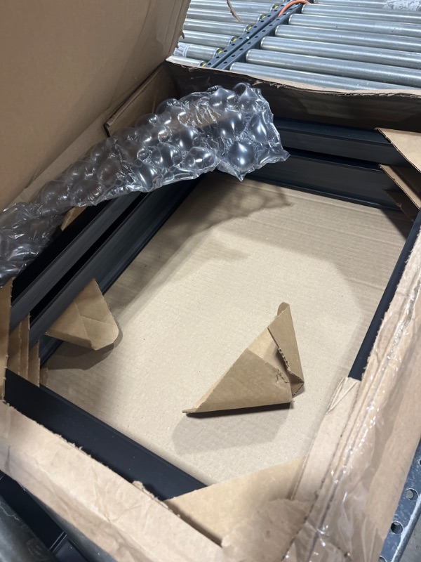 Photo 1 of Creative Mark Gotham Deep Gallery Frames - 3 Pack of Professional Gallery Frames for Canvas, Paintings, Presentation & More! - [Black - 16x20] 16x20 Black