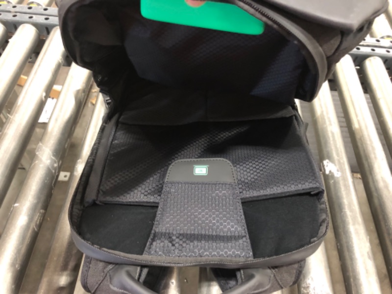 Photo 2 of  KORIN Laptop Bag For Men Women - Laptop Backpack 15.6" Travel Backpack with USB Charging Port, Original Design Flippack Anti-Theft Backpack For Traveling, Hiking, Commuting, Black 