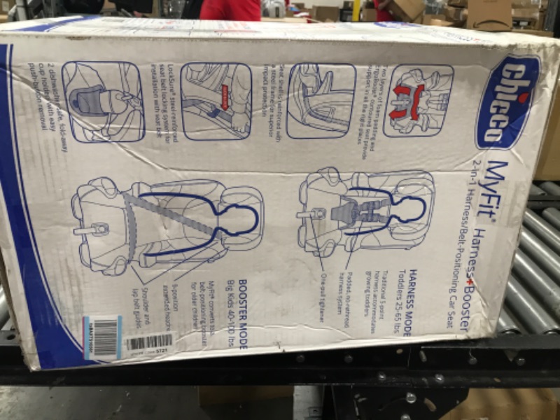 Photo 2 of Chicco MyFit Harness + Booster Car Seat, Fathom