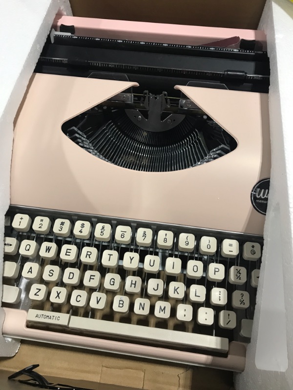 Photo 4 of We R Memory Keepers 0718813102971 Typewriter Typecast-Pink