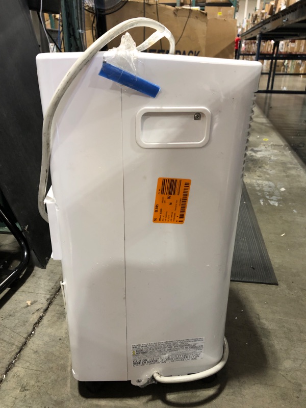 Photo 6 of 5,000 BTU 115-Volt Portable Air Conditioner with Dehumidifier Mode and Remote in White
