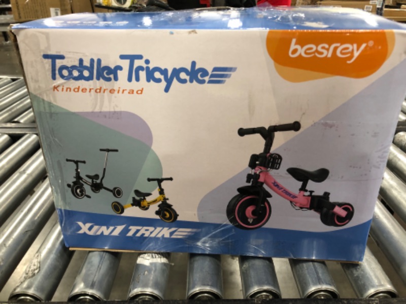 Photo 2 of Besrey Toddler Trike Tricycle for Infant and Kids
