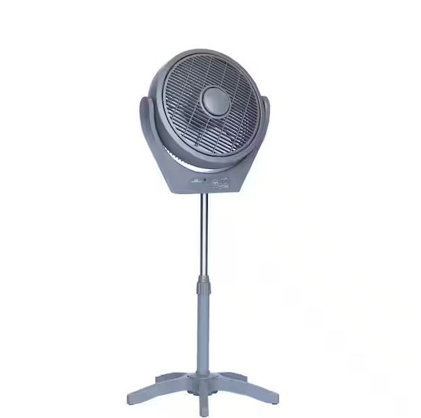 Photo 2 of 12 in. 3-in-1 Swirl Cool Stand Fan with Remote
