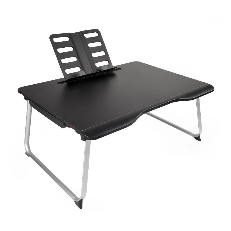 Photo 1 of Cooper Cases Cooper Mega Table XXL Extra Large - Premium Build Folding Bed Desk, Lap Desk Laptop Table Drawer, Book Stand, Lots of Leg