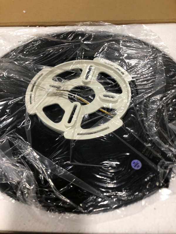 Photo 1 of TALOYA Ceiling Fan with Lights and Remote Control 52 inch Multifunctional Quiet Fan with Three Color Temperature and Dimmable Light and Reversible Blades Black 52 inch