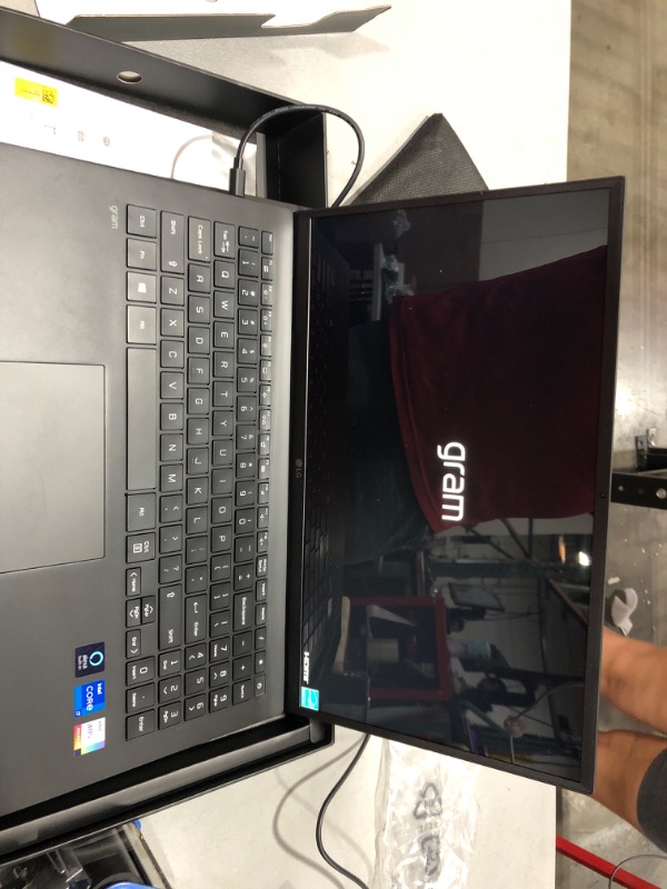 Photo 6 of LG Gram 15Z95P Laptop 15.6" Ultra-Lightweight, IPS, FHD (1920 x 1080), Intel CORE i7, 16GB RAM, 512GB SSD, Windows 11 Home, 80Wh Battery, Alexa Built-in, 2X USB-C, HDMI, USB-A – Black