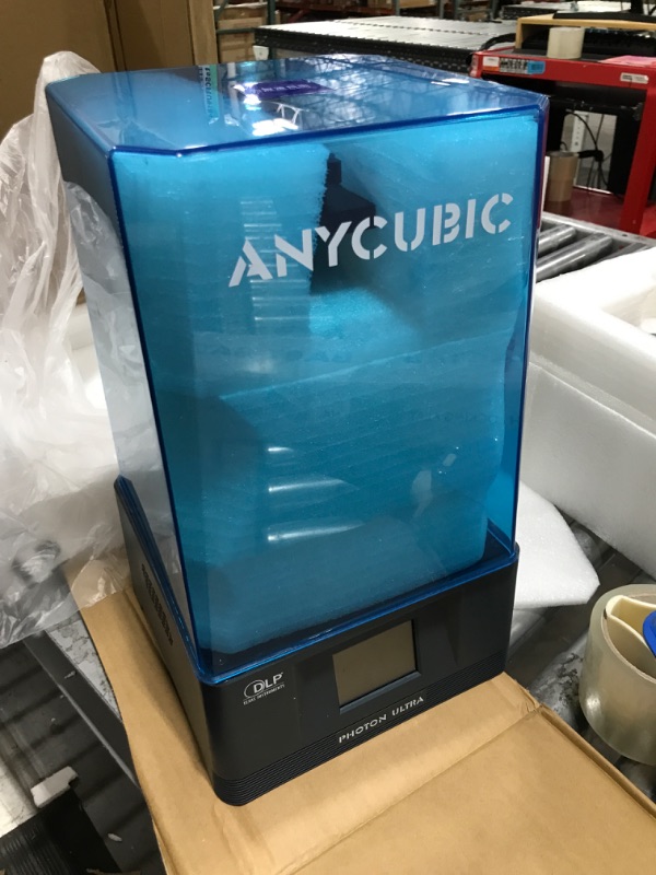 Photo 2 of ANYCUBIC Photon Ultra Resin 3D Printer, DLP Desktop 3D Printer with Ultra-Silent Printing, High Precision, Low Power, Build Volume 4.03'' x 2.26'' x 6.5''
