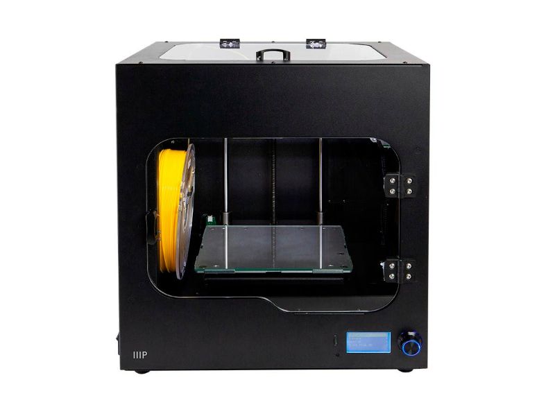 Photo 1 of Monoprice Maker Ultimate 2 3D Printer - with (200 x 150 x 150 mm) Heated and Removable Glass Built Plate, Auto Bed Leveling, Internal Lighting (PARTS ONLY DOES NOT TURN ON)