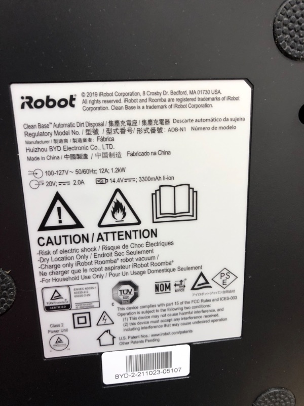 Photo 8 of Roomba i3+ EVO (3550) Self-Emptying Robot Vacuum – Now Clean By Room With Smart Mapping (SAYING ERROR 68)