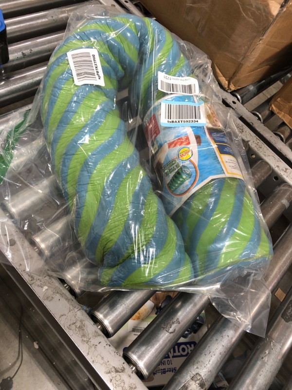 Photo 2 of Fluid Aquatics Deluxe Pool Noodle 2 tone color Blue and Green