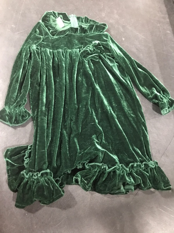 Photo 1 of BABY GIRLS GREEN LONG SLEEVE DRESS SIZE 18-24 MONTHS