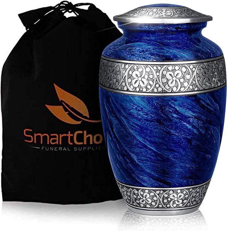 Photo 1 of SmartChoice Urn for Human Ashes Adult Memorial urn Funeral Cremation Urns Large Burial Urns for Ashes (Adult Cremation Urn) https://a.co/d/brfv3Sm