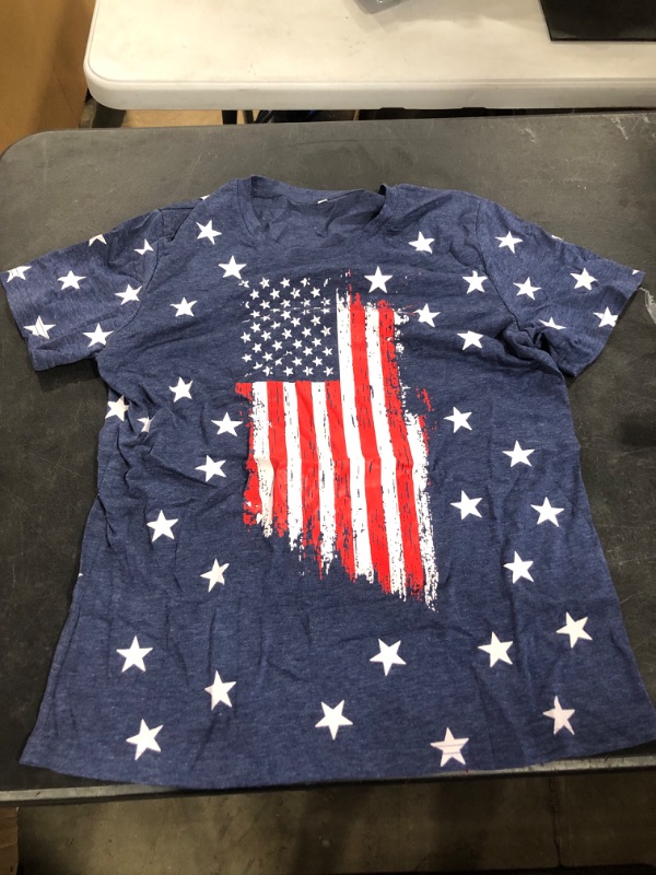 Photo 1 of 4th Of July American Flag Shirt Large 