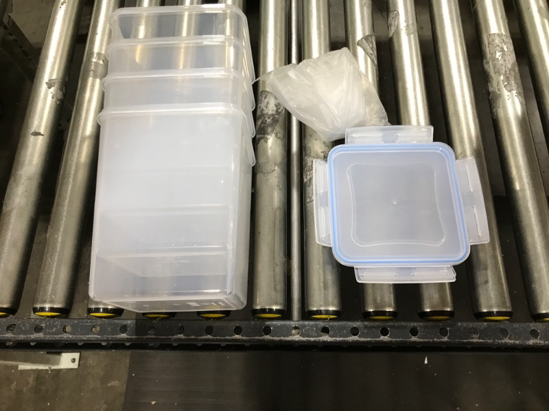 Photo 1 of 4 PACK CONTAINERS FOR FOOD PLASTICS