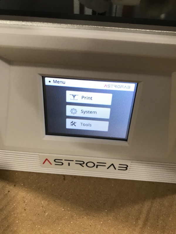 Photo 3 of Astrofab Visor LCD Resin SLA 3D Printer
