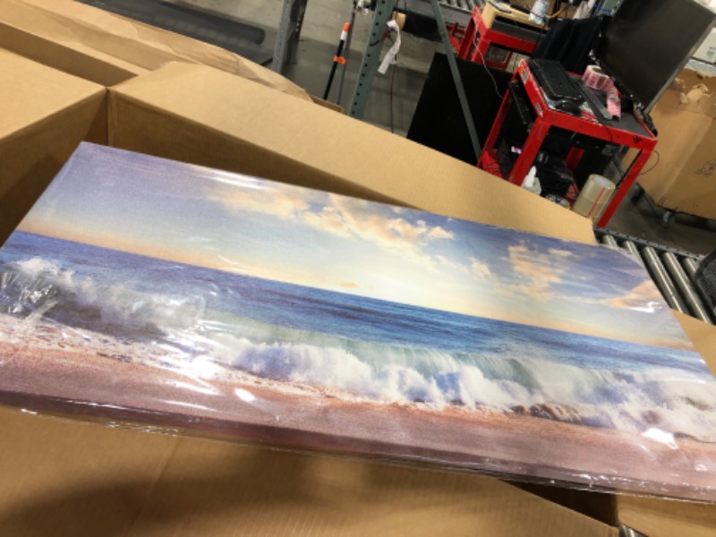 Photo 1 of 20''X 40'' OCEAN CANVAS WALL ART