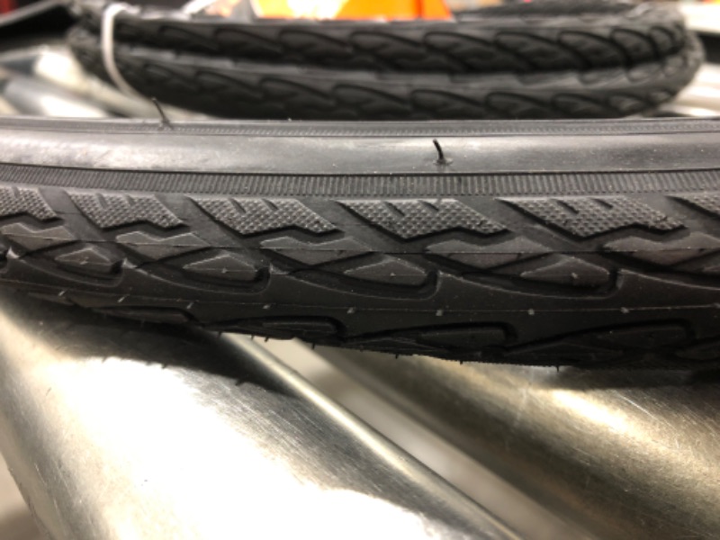 Photo 1 of 2 Pack 26" Road Bike Tires 26 x 1 3/8?37-590? Plus 2 Pack 26" Bike Tubes 26x1 3/8 AV 32mm Valve Compatible with 26X1 3/8 26X1.3/8 Bike Tires and Tubes(Black)