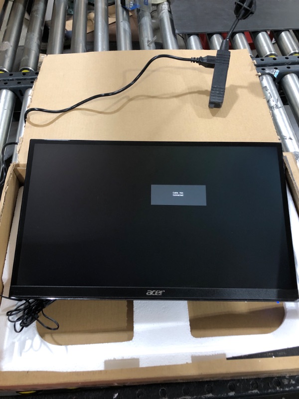 Photo 2 of Acer 21.5 Inch Full HD (1920 x 1080) IPS Ultra-Thin Zero Frame Computer Monitor (HDMI & VGA Port), SB220Q bi
