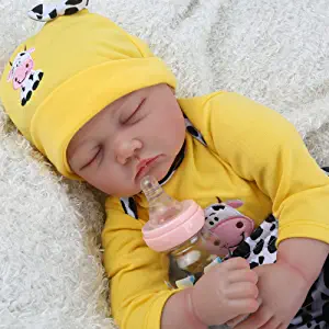 Photo 1 of CHAREX Lifelike Reborn Baby Dolls Soft Body 22 Inch Realistic Newborn Baby Dolls Real Life Baby Dolls Gifts/Toys for Collection & Kids Age 3+ 