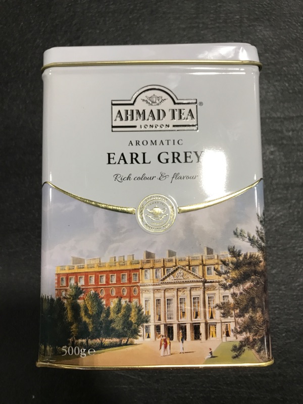 Photo 2 of Ahmad Tea, Aromatic Earl Grey, Loose Leaf Tea, 17.6 Oz (1302437). BB 12/2025
